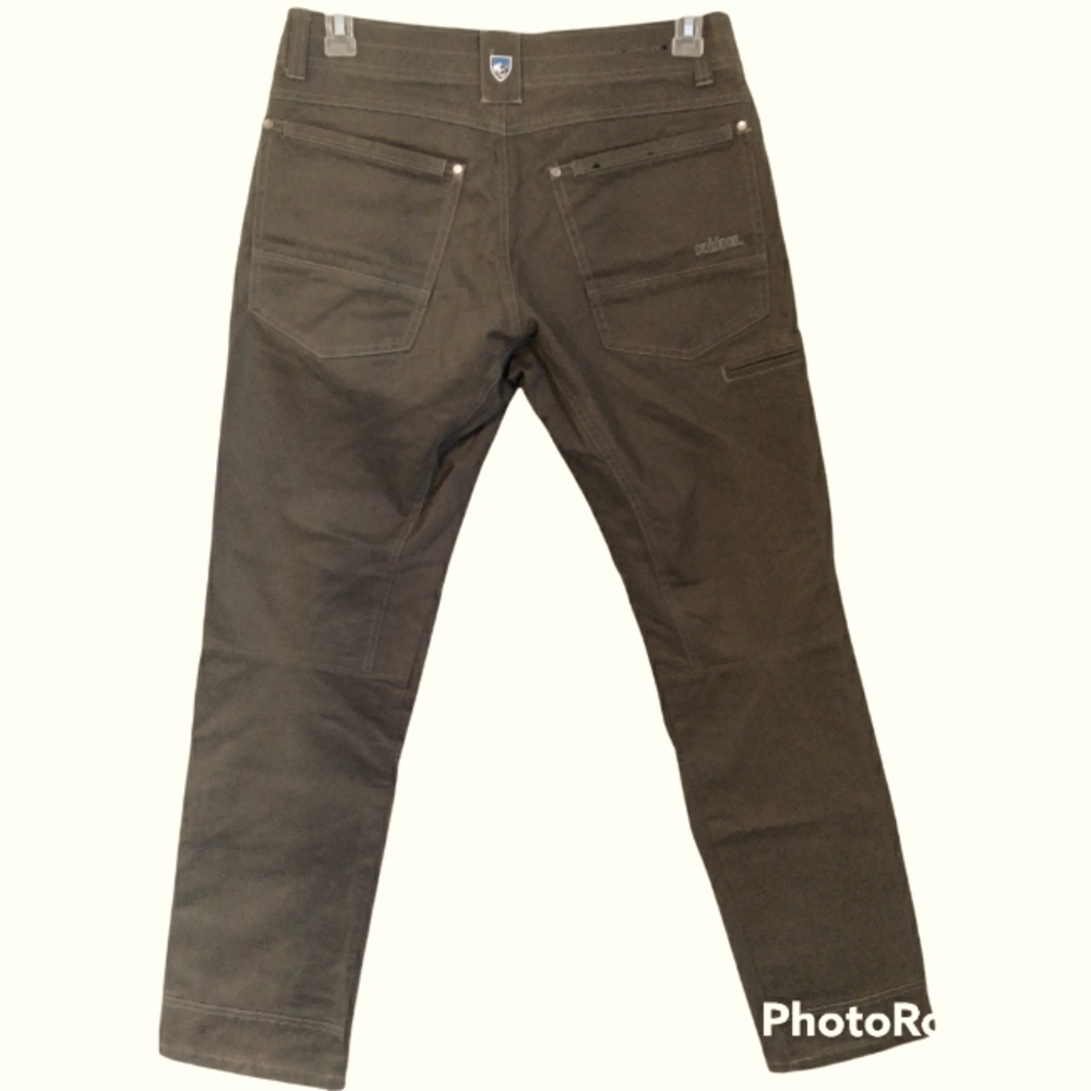 KUHL Ryder Lean Men's Military Green Outdoor Wear Pants Size 32x32
